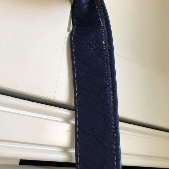 Brown and Blue Adjustable Unbranded Pleather Purse - Picture 10 of 10